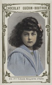 Prinses Yolande Marguerite van Italië door French School