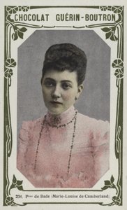 Prinses van Baden, Marie-Louise van Cumberland door French School