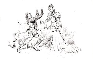 Productieboekje voor Ruy Blas (1838) door Victor Hugo (1802-85), 1880 (pen en inkt op papier)