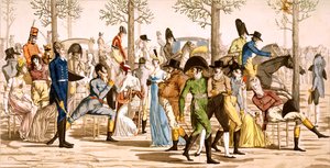 Promenade in Longchamps, 1802