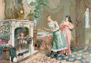 Prostituees ontdekken hun kerstcadeaus, 1893