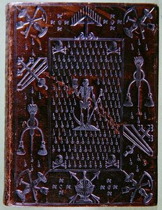 Psalter van David, gebonden voor een lid van de Compagnie des Confreres de la Mort door French School