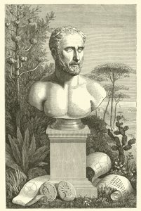 Pythagoras (gravure) door French School