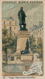 Raspail, Chemicus en Politicus, 1794-1878, Opgericht op Place Denfert-Rochereau door French School