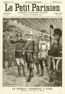 Ontvangst Van De Russische Generaal Chertkov Op Het Gare Du Nord, Parijs door French School