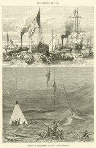Zoeken naar miljoenen op de bodem van de zee door French School