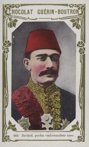 Rechid, Turkse ambassadeur, pasha door French School