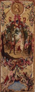 Regence Gobelins Wandtapijt met het Verhaal van Don Quichot, 1717-18 door French School