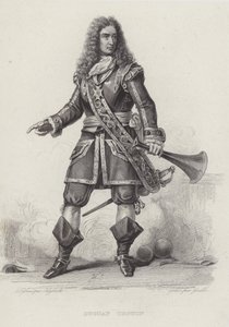 Rene Duguay-Trouin, Franse kaper (gravure) door French School