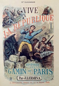 Revolutie van 1848: boekomslag Vive la république, histoire d