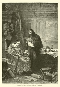 Richelieu en Vader Joseph door French School