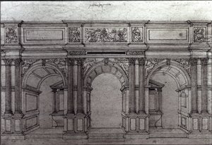 Roodscherm van de kerk Saint-Germain-l
