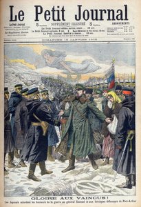 Russisch-Japanse Oorlog 1904-1905: Japanse toestaan generaal Stoessel en de Russische verdedigers van Port Arthur eervolle overgave door French School