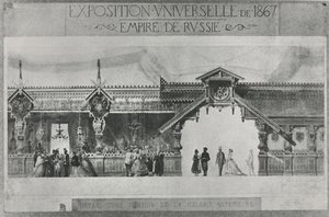 Russische tentoonstelling op de Exposition Universelle van 1867