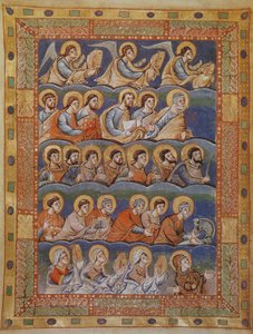 Sacramentarium van Saint-Denis, Frankrijk, 9e eeuw