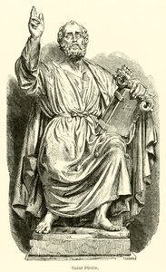 Sint Pieter (gravure) door French School