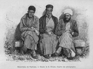 Samaritanen van Nablus, uit La Syrie d
