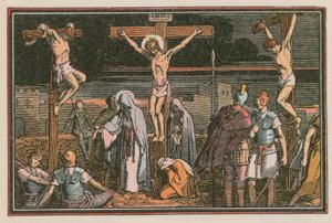 Scène uit het leven van Jezus door French School