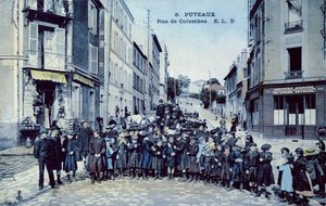 Schoolkinderen in Puteaux, c.1900-10