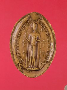 Zegel van Blanche de Castille (1188-1252)