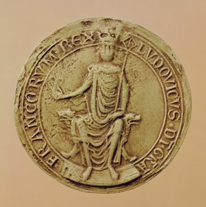 Zegel van Lodewijk VIII (was)