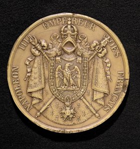 Zegel van Napoleon III (1808-73) 1852 door French School