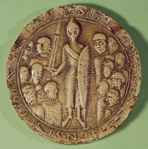 Zegel van de Gemeente Soissons, 1228