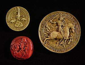 Zegels van Gilles de Laval (1404-40) Heer van Rais, Jean d