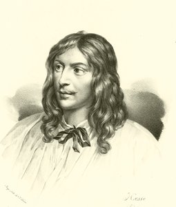 Portret van Sebastien Bourdon (gravure)