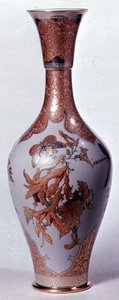 Sevres vaas, tentoongesteld 1851 door French School