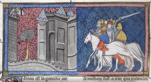 Belegering van Damascus - Lodewijk VII de Jonge