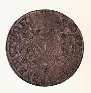 Zilveren Franse ecu, regering van koning Lodewijk XIV (1643-1715)