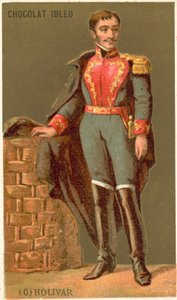Simon Bolivar, Venezolaanse militaire en politieke leider door French School