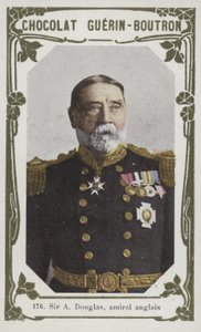 Sir A Douglas, Engelse admiraal door French School