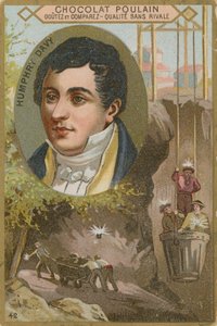 Sir Humphry Davy door French School