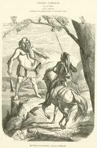 Sire Thopas et sire Oliphant door French School