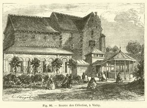 Bron van de Celestijnen in Vichy door French School