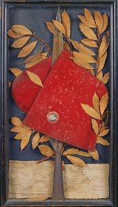 Souvenir van de Garde Nationale Parisienne, Sectie Armée du Bonnet Rouge door French School