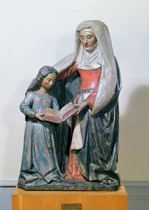 St. Anna en de Maagd, 1500-30 door French School