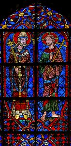 St. Petrus en Christus door French School