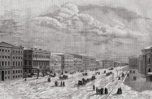 Sint-Petersburg, Rusland in 1794, uit 