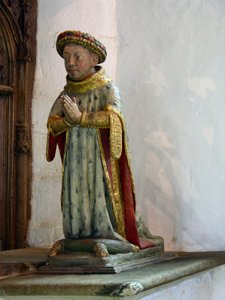 Standbeeld van Jean V, Hertog van Bretagne door French School