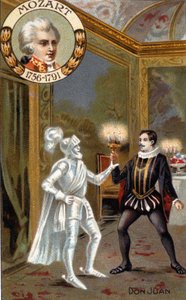 Standbeeld van de Commendatore, scène uit 