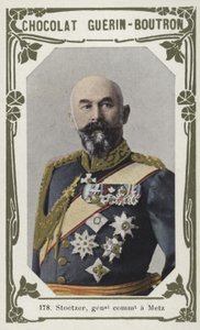 Stoetzer, generaal commandant in Metz door French School