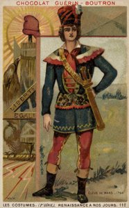 Student van de militaire school Ecole de Mars, 1794 door French School