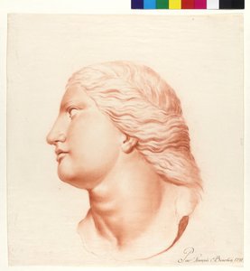 Studie gebaseerd op standbeeld (dochter van Niobe) door French School