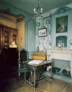 Studie in de geboorteplaats van Hector Berlioz (1803-69) door French School