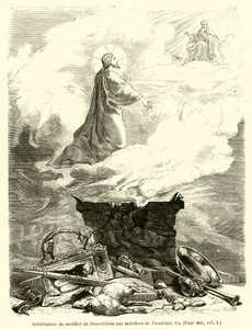 Vervanging van het offer van Jezus Christus voor de offers van de oude wet door French School