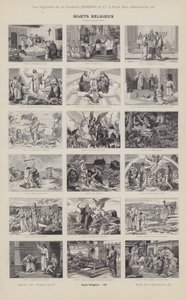 Religieuze onderwerpen (gravure) door French School