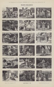 Religieuze onderwerpen (gravure) door French School